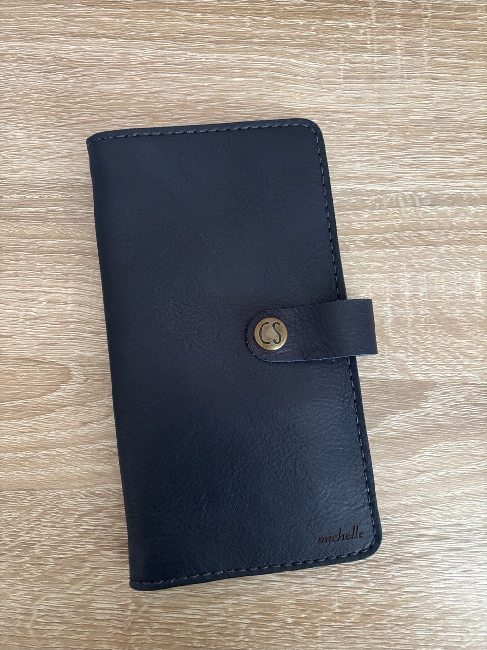 Chic Sparrow Hobonichi Weeks Vincent  Leather Folio Travelers Notebook Cover